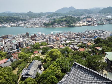 Vue sur Onomichi et son canal