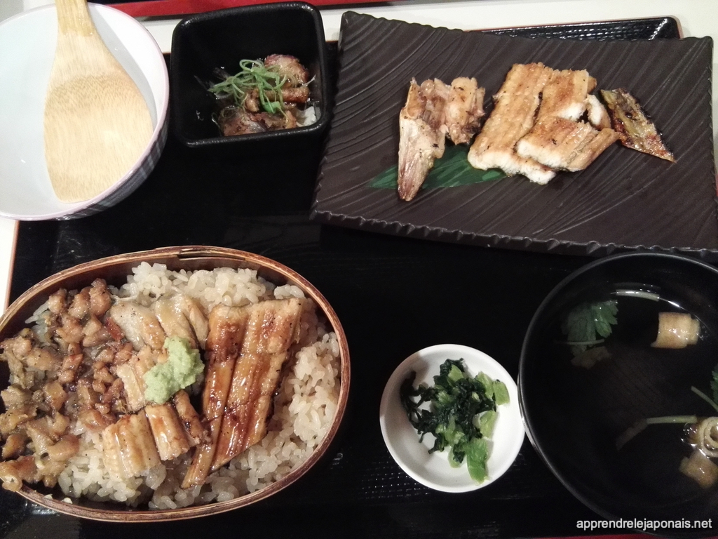 Un repas japonais à l’anago