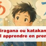 Article Hiragana ou katakana : lequel apprendre en premier ?