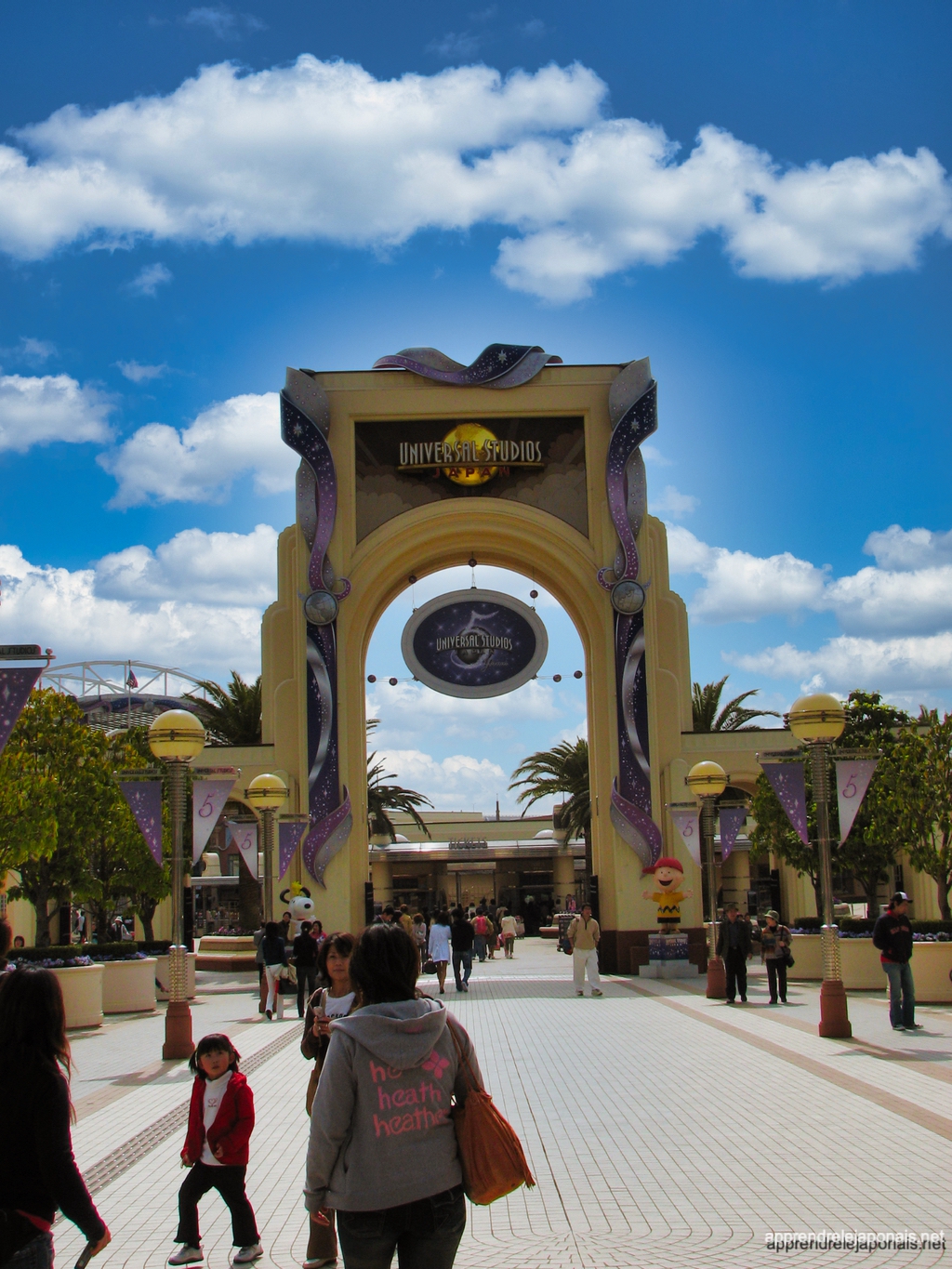 entrée d'Universal Studios Japan à Osaka