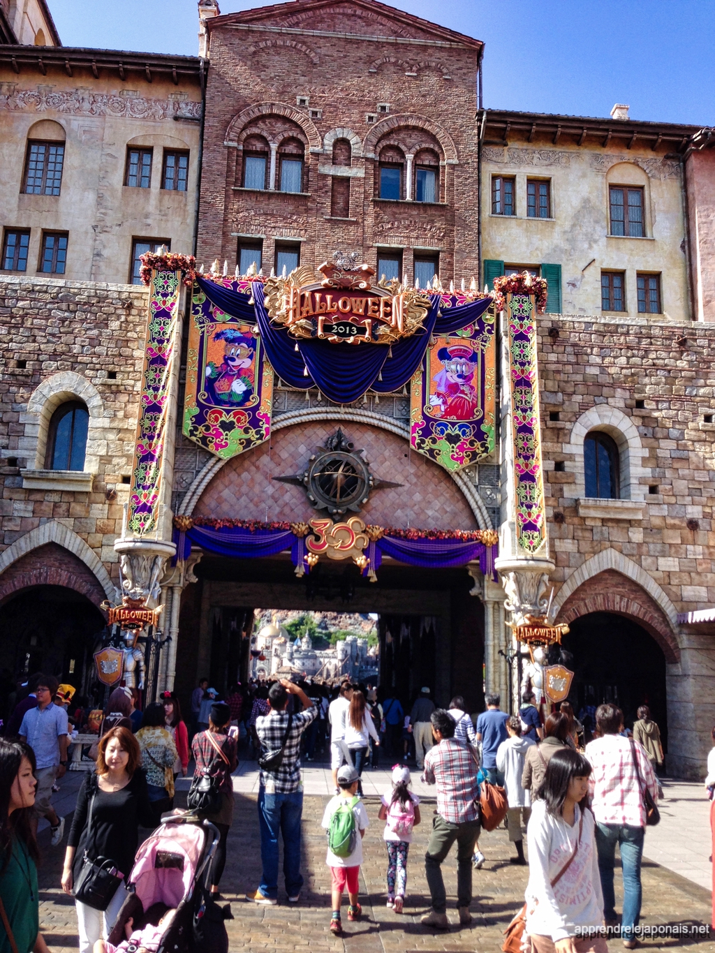 décorations d'Halloween à Tokyo DisneySea en 2013